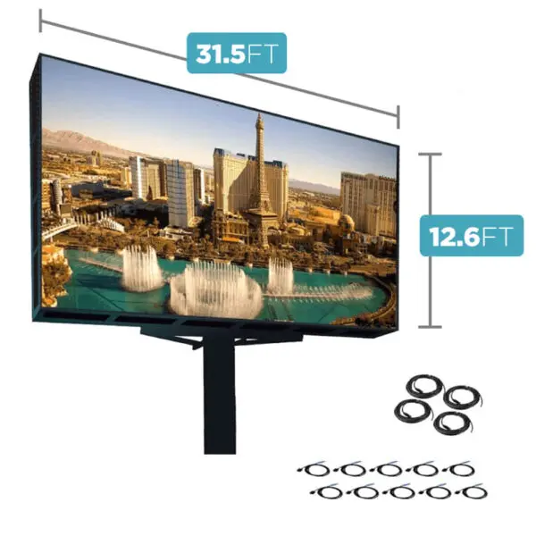 Led Video Wall NovaStar P6FS 31.5′ x 12.6′ Outdoor Turn-Key LED System 40 Panels