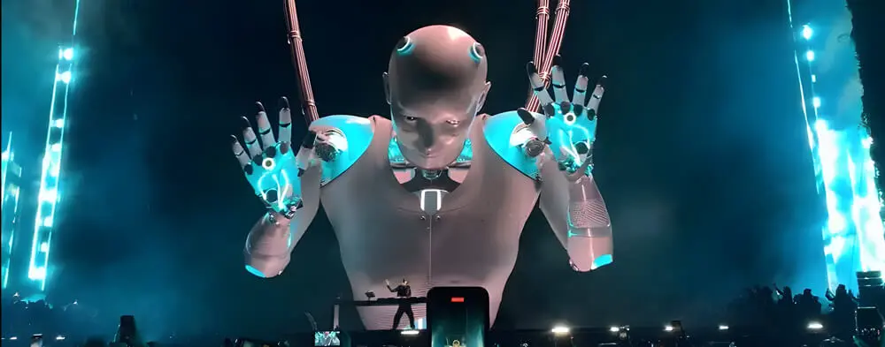 Anyma y Afterlife una obra maestra visual en las pantallas LED de Sphere