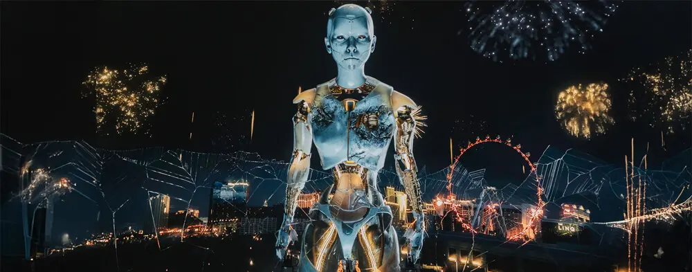 Las visuales de Afterlife en las pantallas LED de Sphere Las Vegas