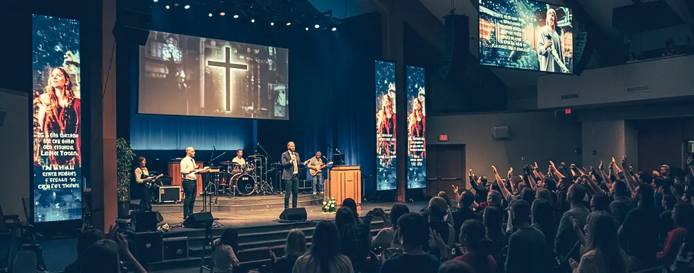 LED Walls for Churches