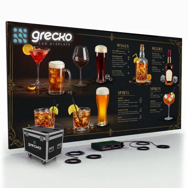 led video wall 9.8′ x 5.2′ p2.5mm indoor for bars & nightclubs