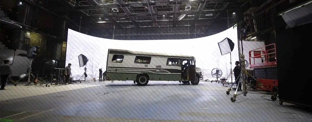 Why were LED Screens used to produce The Eternaut