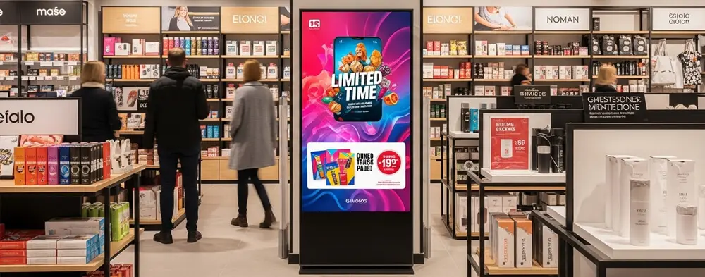 Banners LED para centros comerciales