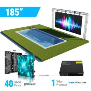 Led Video Wall NovaStar P3.91mm 13.1′ x 6.5′ Outdoor Turn-Key LED System 40 Panels
