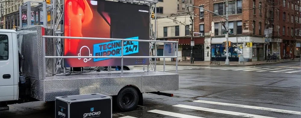 LED Screens on Trucks