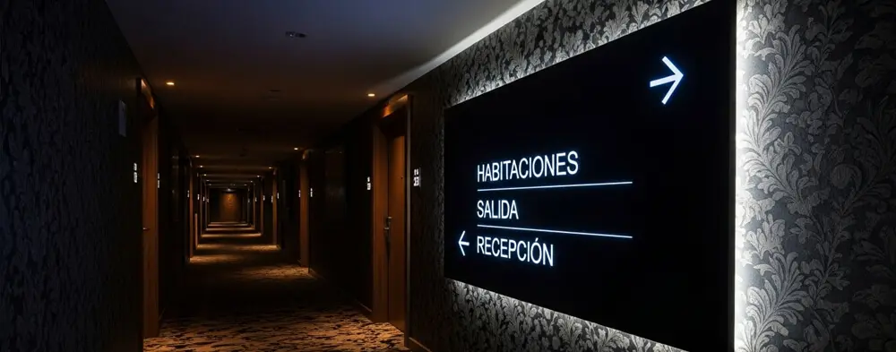 common applications of led screens in hotels