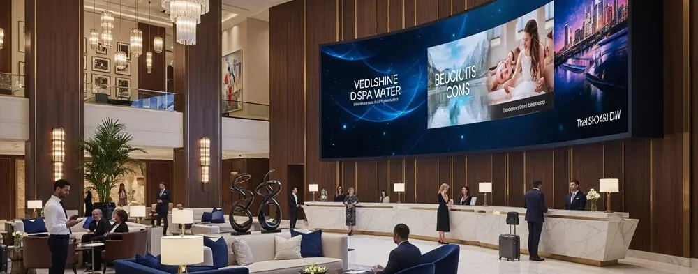 Paneles LED para hoteles