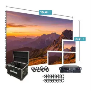 Led Video Wall NovaStar P1.95mm IN 500x500 16.4' x 8.2' Indoor Turn-Key LED System 50 Panels