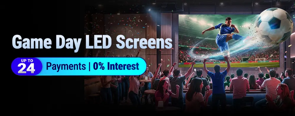Why LED screens are essential for World Cup retail promotions