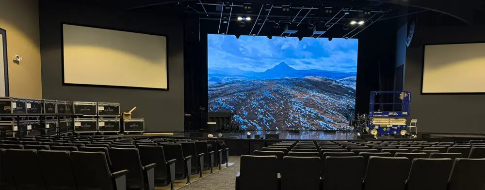 Indoor LED video Wall