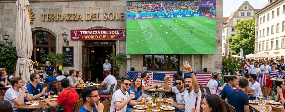 Outdoor TV in Bars and Restaurants