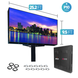 LED screen P10 outdoor - Techled