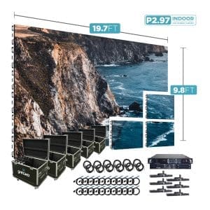 LED video wall P2 97mm - Techled