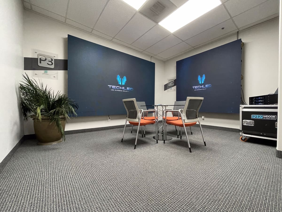 Dallas showroom reopening TechLed