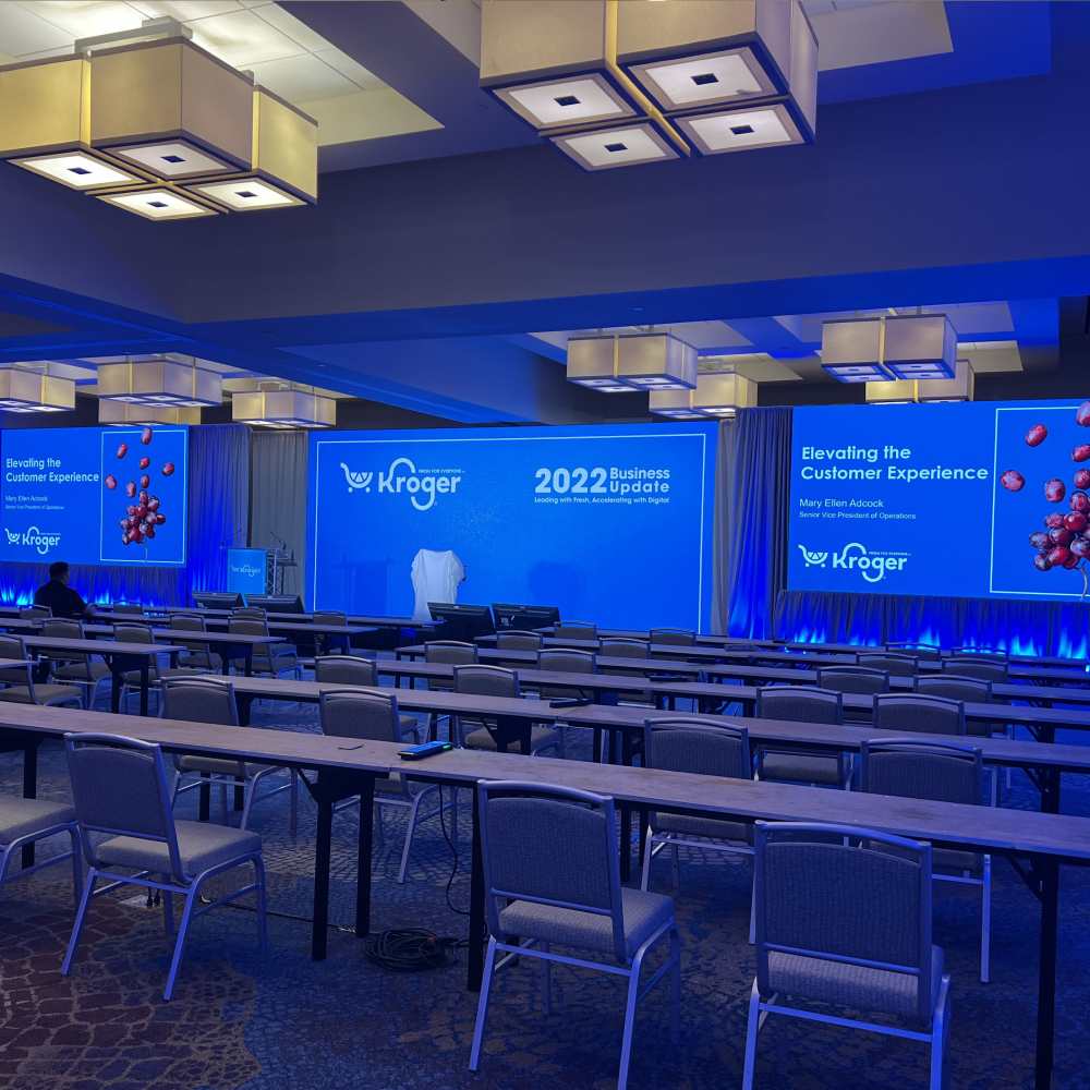 LED screen for meetings and events - Techled