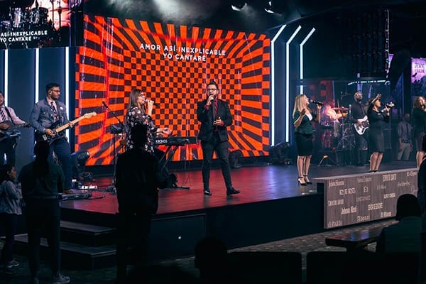LED video wall for churches - Techled