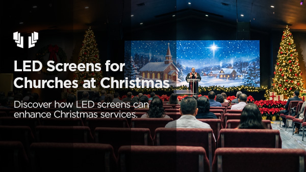 LED Screens for Churches at Christmas