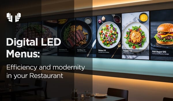 Digital Menu Boards for Restaurants - TechLed
