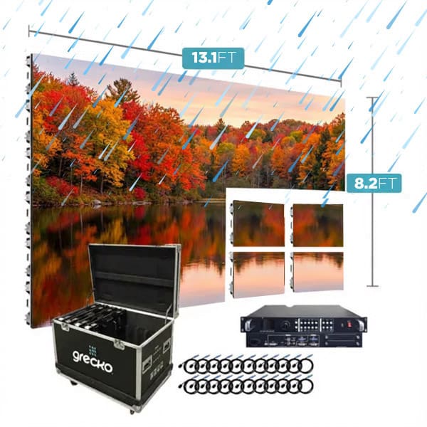 Led Video Wall NovaStar P3.91mm OUT 500x500 FS 13.1' x 8.2' Outdoor ...