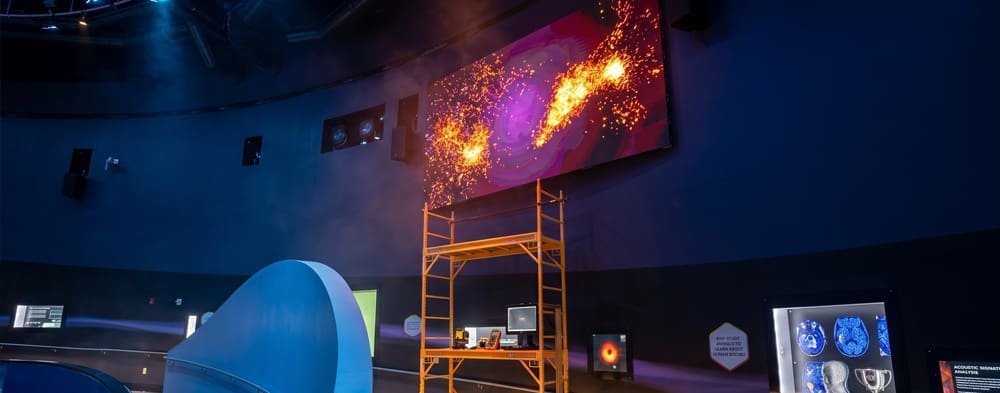 Indoor LED Screen Frost Museum