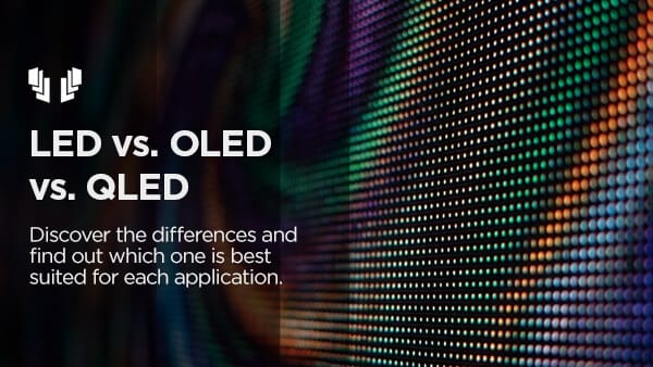 Differences between LED, OLED and QLED